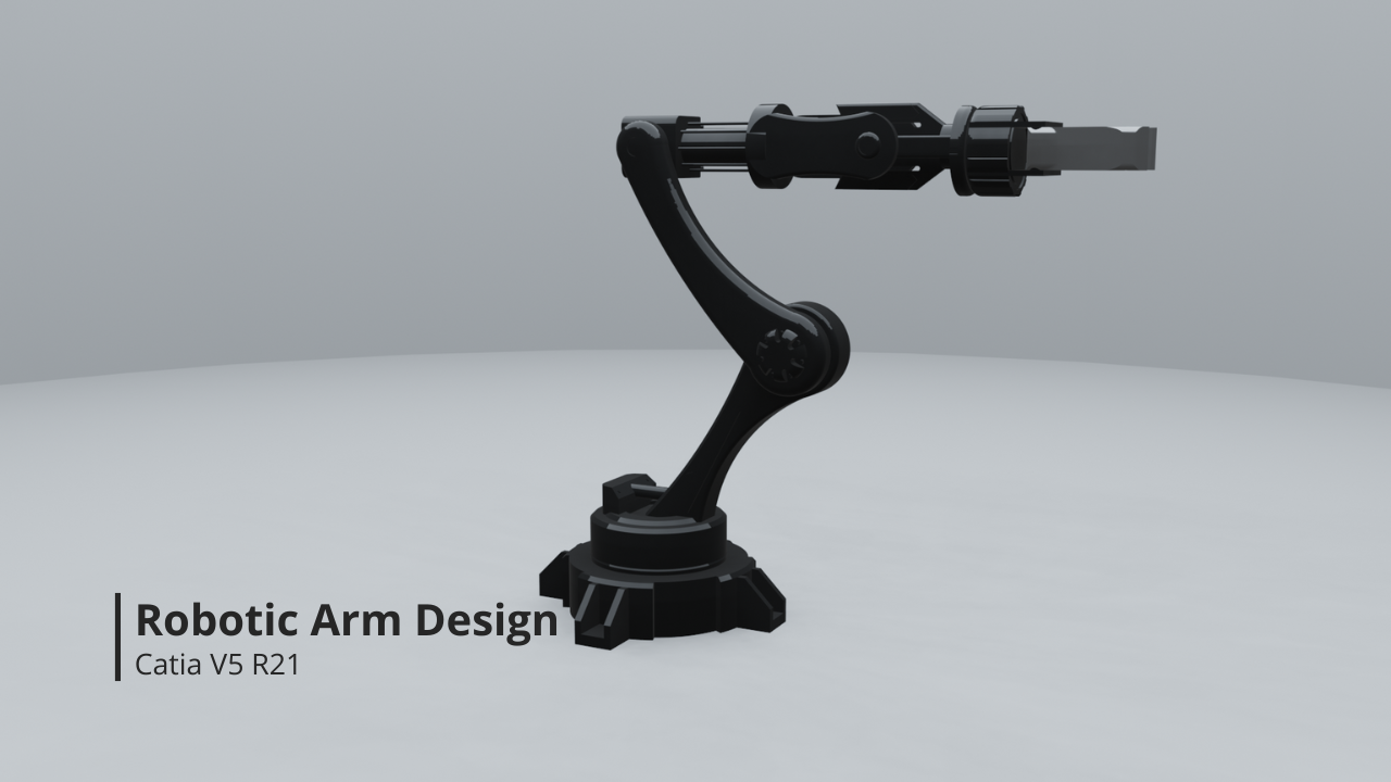 6-Axis Robotic Arm design
